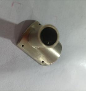 brass parts cnc milled with M3 tapping hole one pieces quantity customized samples 