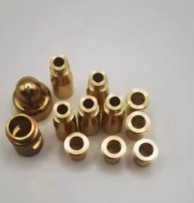 cnc lathe service brass material for mass production